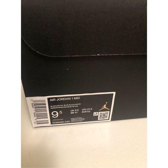 Air Jordan 1 Mid Men’s Size 9.5 - Picture 8 of 8